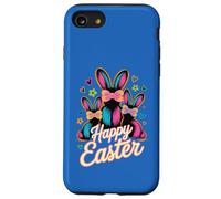 Happy Easter Bunnies Vibrant Spring Holiday Case for iPhone SE (2020) / 7/8