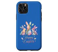 Happy Easter Bunnies Watercolor Pastel Spring Holiday Design Case for iPhone 11 Pro