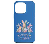 Happy Easter Bunnies Watercolor Pastel Spring Holiday Design Case for iPhone 13 Pro