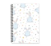 Happy Easter Bunny 2026 Planner A5 To Do List Notebook Journal Diaries Journals for Women Journal Diary for College Student Week To View Monthly Year Diary Planner with Dotted Line Note Page Slim