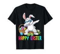 Happy Easter Bunny Dabbing for Fun Lovers and Spring T-Shirt