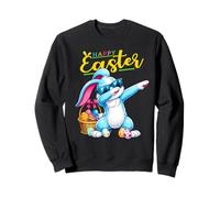 Happy Easter Bunny Dabbing Rabbit Boys Girls Adult Gifts Sweatshirt