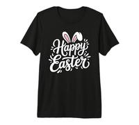 Happy Easter Bunny Ears Spring Holiday Celebration Premium T-Shirt