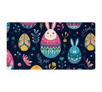 Happy Easter Bunny Easter Eggs-730 Cushioned Kitchen Runner Rug Mat Stain Resistant, Easy Wipe Clean for House Sink Office,15.7"x29.5"in