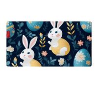 Happy Easter Bunny Easter Eggs-734 Kitchen Mat,Cushioned Waterproof Kitchen Rug, Non Slip Comfort Kitchen Rug for Kitchen Decor Sink Office,15.7"x29.5"in