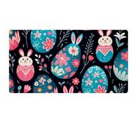 Happy Easter Bunny Easter Eggs-769 Cushioned Kitchen Runner Rug Mat Stain Resistant, Easy Wipe Clean for House Sink Office,15.7"x29.5"in
