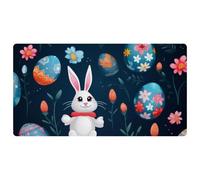Happy Easter Bunny Easter Eggs-772 Cushioned Kitchen Runner Rug Mat Stain Resistant, Easy Wipe Clean for House Sink Office,15.7"x29.5"in