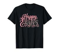 Happy Easter Bunny Hope Cheerful Spring Bunny Meadow Pastel T-Shirt