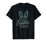 Happy Easter Bunny Hoppy Spring Bunnies Squad Pastel Art T-Shirt