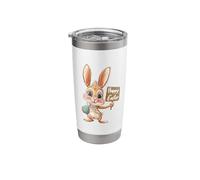 Happy Easter Bunny I Easter Egg Hunt I Easter Stainless Steel Insulated Tumbler