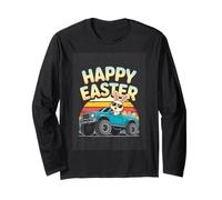 Happy Easter Bunny Monster Truck Happy Easter Long Sleeve T-Shirt