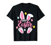 Happy Easter Bunny Women Girls Rabbit Easter Egg Hunt Funny T-Shirt