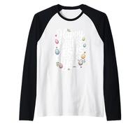 Happy Easter Buny Loved by Jesus Praying Christian Faith Raglan Baseball Tee