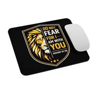 Happy Easter Christianity Verse Lion Of Judah Mouse Mat Portable Mousemat Non-Slip Rubber Base Mousepad For Office Studying Work 25X30Cm