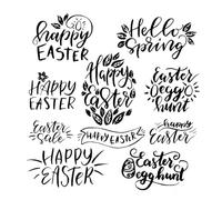 Happy Easter Clear Silicone Stamp for Invitation Card Scrapbooking Paper Craft Rubber Stamp Handmade Journaling Gift Clear Stamp