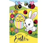 Happy Easter- Coloring Book