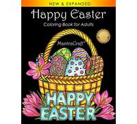 Happy Easter: Coloring Book for Adults