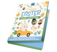 Happy Easter Colour & Scratch Book