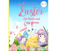 Happy Easter Colouring Cut Paste and Trace: Activity Book