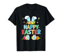 Happy Easter Cosplay Bunny Hunting Eggs Costume Kids Boys T-Shirt