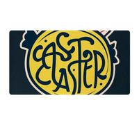 Happy Easter Creative Font-1225 Cushioned Kitchen Runner Rug Mat Stain Resistant, Easy Wipe Clean for House Sink Office,15.7"x29.5"in