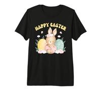 Happy Easter Cute Bunny Easter Eggs - Kids, Boys, Girls Premium T-Shirt