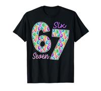 Happy Easter Day 6 7 Six Seven Meme Easter Eggs Boys Girls T-Shirt