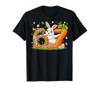 Happy Easter Day 6 7 Six Seven Meme Easter Eggs Bunny Kids T-Shirt