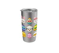 Happy Easter Day Brick Master Builder Block Building Faces Stainless Steel Insulated Tumbler