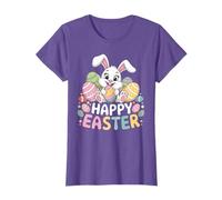 Happy Easter Day Bunny Eggs Cute Happy Easter Bunny T-Shirt