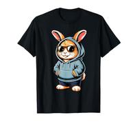 Happy Easter Day Bunny Rabbit Funny Bunny with Sunglasses T-Shirt