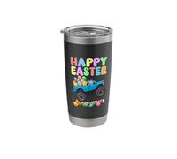 Happy Easter Day Cool Monster Truck Easter Egg Hunt Funny Stainless Steel Insulated Tumbler