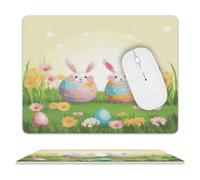 Happy Easter Day Mouse Pad Mouse Mat 10 X 8 Inch