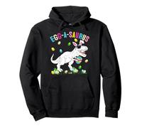 Happy Easter Egg A Saurus T-Rex Dinosaur Easter Egg Hunt Pullover Hoodie