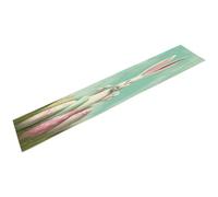 Happy Easter Eggs Bunny Tail1 Linen Table Runner 72.4 Inches Long, Machine Washable Table Runner for Party Kitchen Dining Table Coffee Holiday Party Decor, 13.4"x72.4"