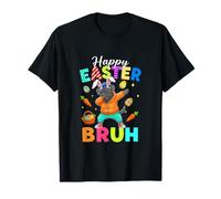 Happy Easter Eggs Dabbing Bunny Cane Corso Costume Hip Hop T-Shirt