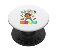 Happy Easter Eggs Dabbing Bunny Cockapoo Costume Hip Hop PopSockets Adhesive PopGrip