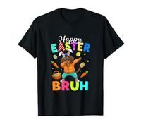 Happy Easter Eggs Dabbing Bunny Dachshund Costume Hip Hop T-Shirt