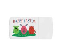 'Happy Easter Eggs' Pill Box with Tablet Splitter (PI00034058)