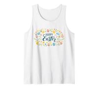 Happy Easter Festive - Colorful Spring Celebrations Tank Top