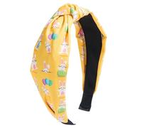 Happy Easter Headband, Easter Egg Bunny Printed Headband, Easter Print Hair Styling Accessories for Datings, Trips, Dances, Parties, Weddings, Vacations