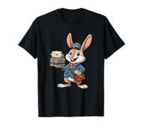 Happy Easter Mail Carrier Bunny Postman Rabbit T-Shirt