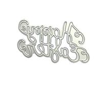 Happy Easter Metal Cutting Dies Stencil DIY Scrapbooking Album Stamp Paper Card