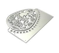Happy Easter Metal Cutting Dies Stencil Scrapbooking Album Paper Card Template Mold Embossing Craft Metal Cutting Dies for Crafting