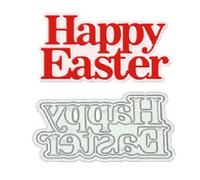 Happy Easter Metal Die Cuts, Cutting Dies for Card Making