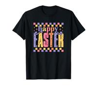 Happy Easter Minimal Bunny Hoppy Design Pastel Easter Bunny T-Shirt