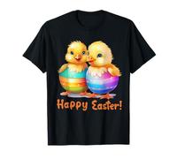 Happy Easter Outfit Easter Chicks Easter Eggs Cute T-Shirt