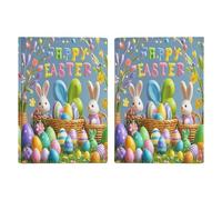 Happy Easter Passport Holder Passport Wallet PU Leather Passports Protective Cover Slim Travel Accessories