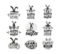 Happy Easter Rabbit Clear Silicone Stamp For Invitation Card Scrapbooking Paper Craft Rubber Stamp Handmade Journal Easter Stamp