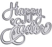 Happy Easter Rabbit Eggs Cutting Dies for Card Making,Cutting Dies Cut Stencils for DIY Scrapbooking Photo Album Decorative Embossing Paper Dies for Card Making Templated